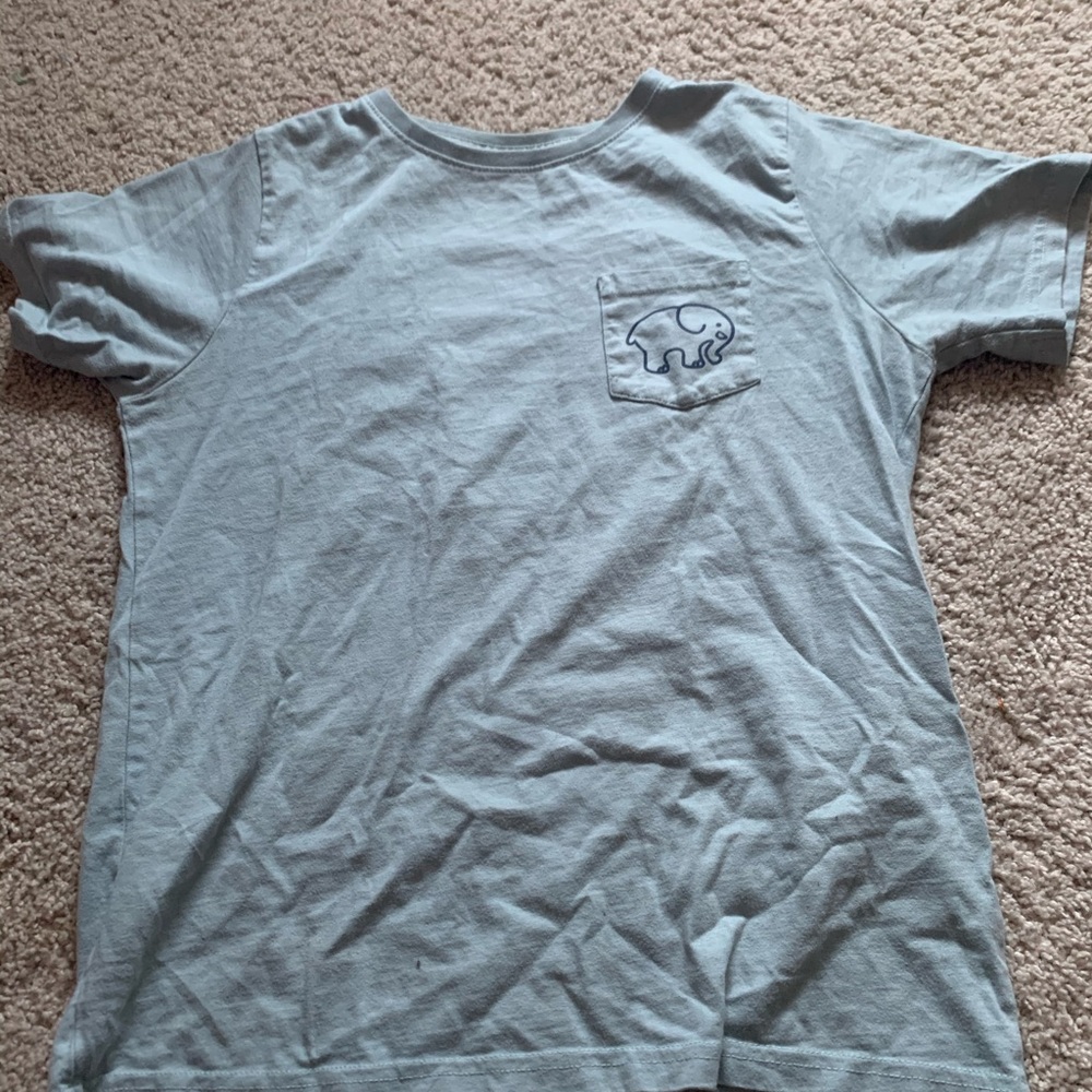 Teal ivory Ella shirt